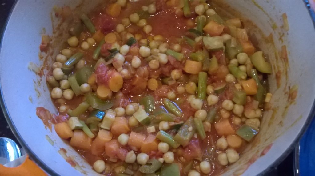 vegetarische curry