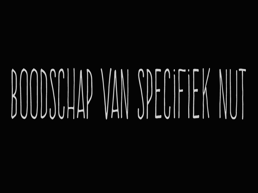 Je bekijkt nu Boodschap van specifiek nut – de winnaars zijn bekend!